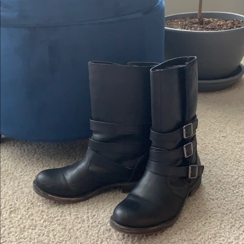 Rampage Ram-Rainy black boots